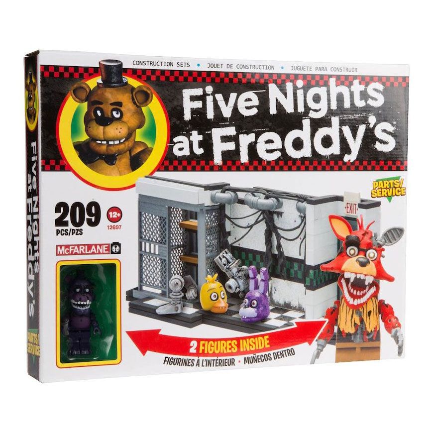 Five Nights at Freddy's Medium Construction Set Parts & Service