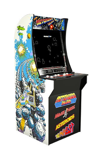 Arcade1Up Mini Cabinet Arcade Game Asteroids Deluxe 122 cm