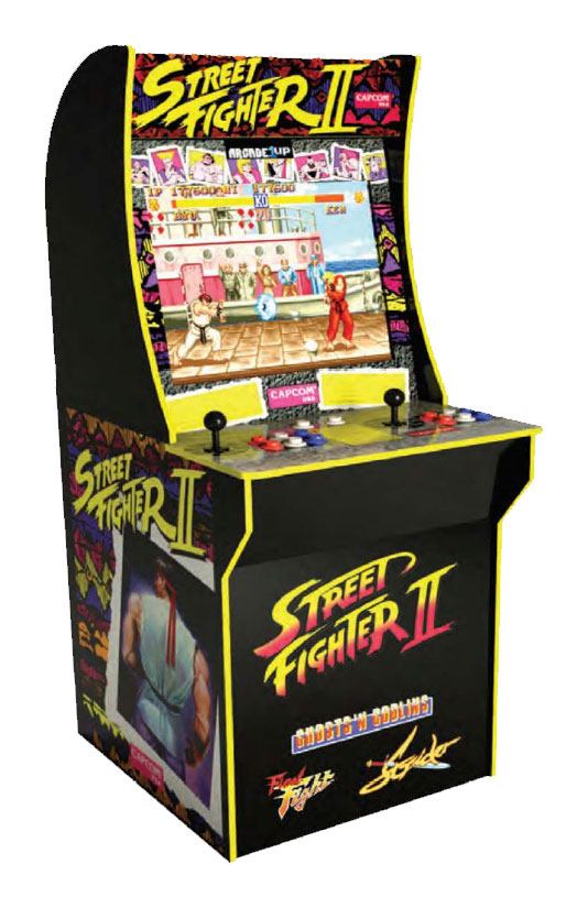 Arcade1Up Mini Cabinet Arcade Game Street Fighter II 122 cm