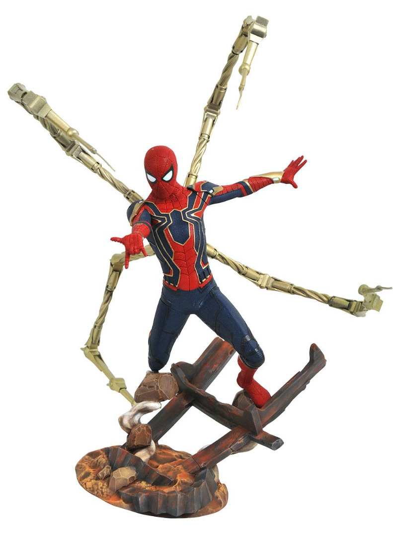 Avengers Infinity War Marvel Premier Collection Statue Iron SpiderMan 30 cm