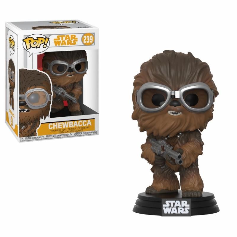 Pop! Star Wars: Han Solo Movie - Chewbacca with Goggles Vinyl Figure 10 cm