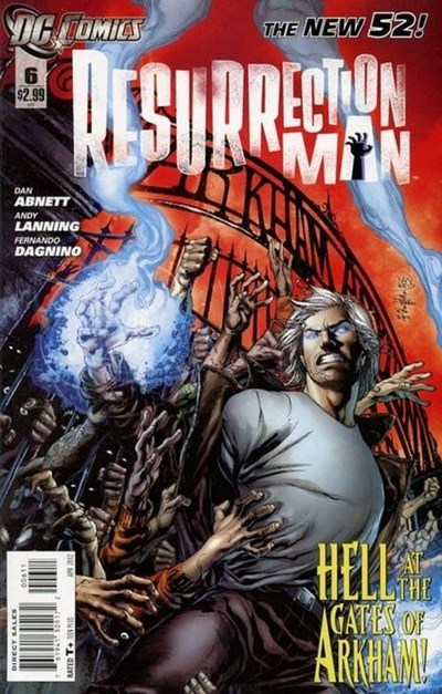 DC Comics- The New 52! Resurrection Man #6 (oferta capa protetora)