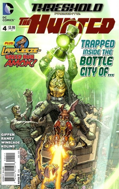 DC Comics- The New 52! Threshold The Hunted #4 (oferta capa protetora)
