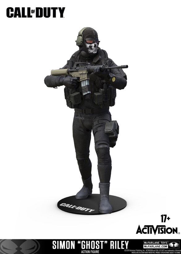 Call of Duty Action Figure Simon 'Ghost' Riley 18 cm