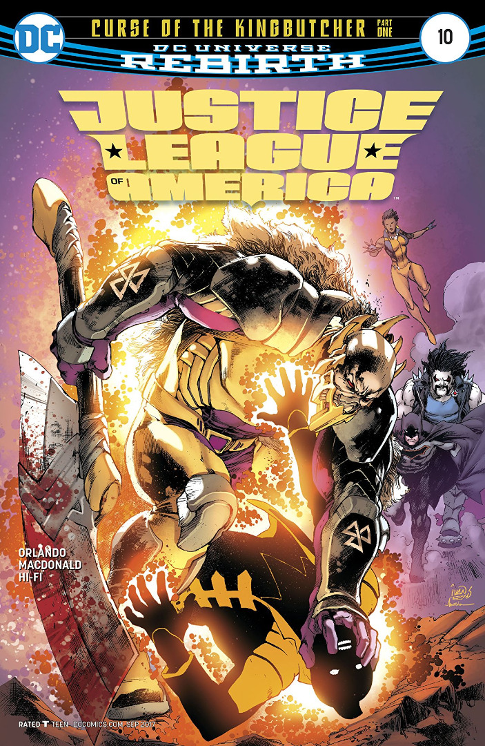 DC Comics - Curse of the Kingbutcher Part One DC Universe Rebirth # 10