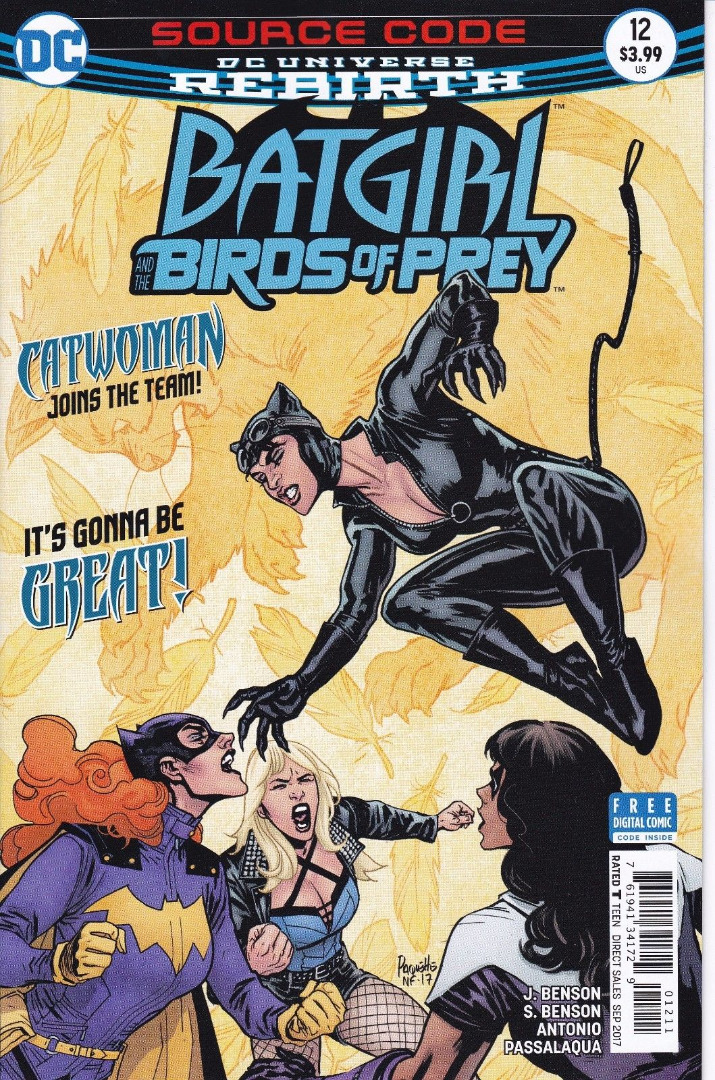 DC Comics- Source Code Batgirl and the birds of Prey #12 (oferta capa Prot)