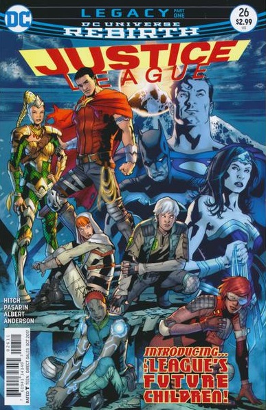 DC Comics - Justice League Legacy Part One #26 (oferta capa protetora)