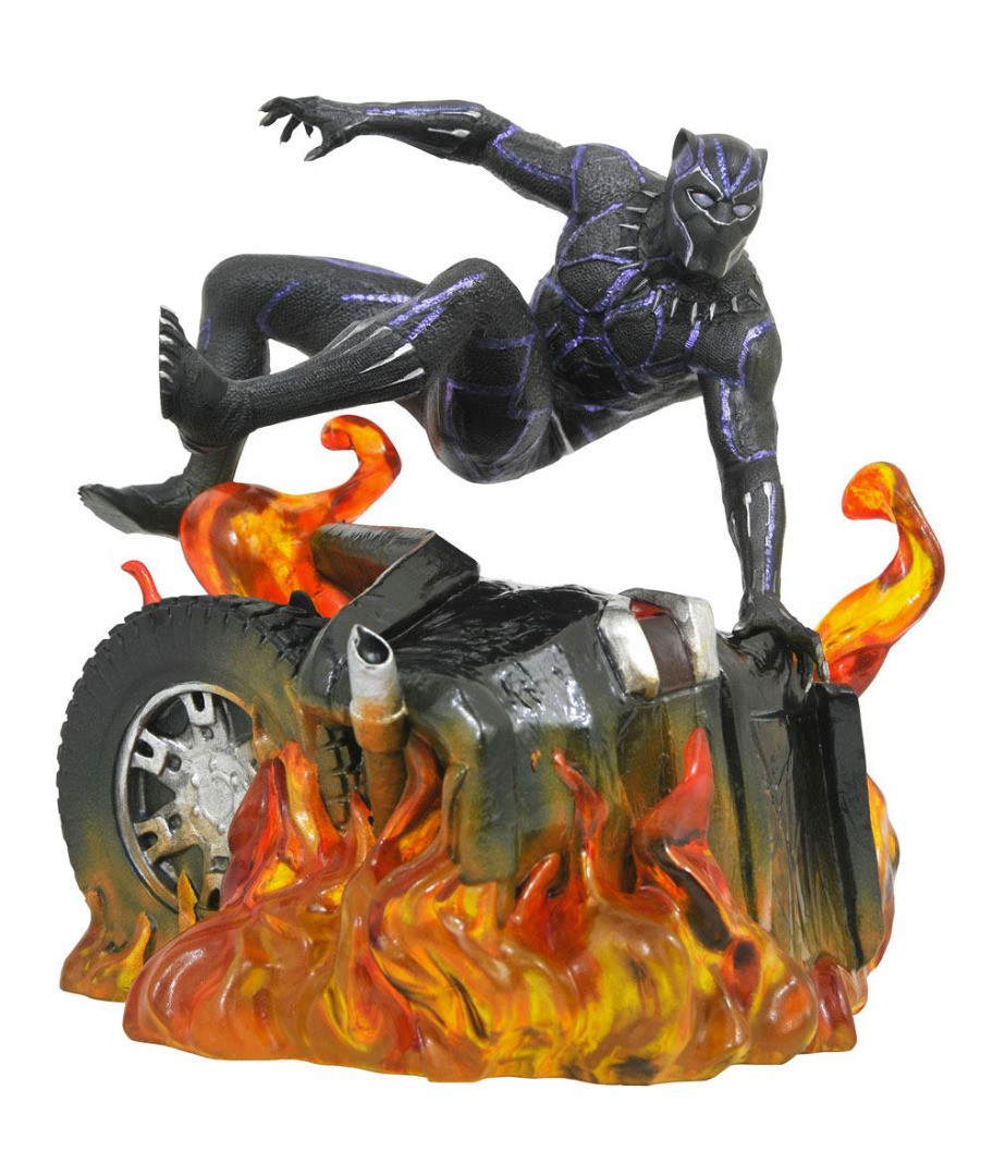 Black Panther Marvel Movie Gallery PVC Statue Black Panther Version 2 23 cm