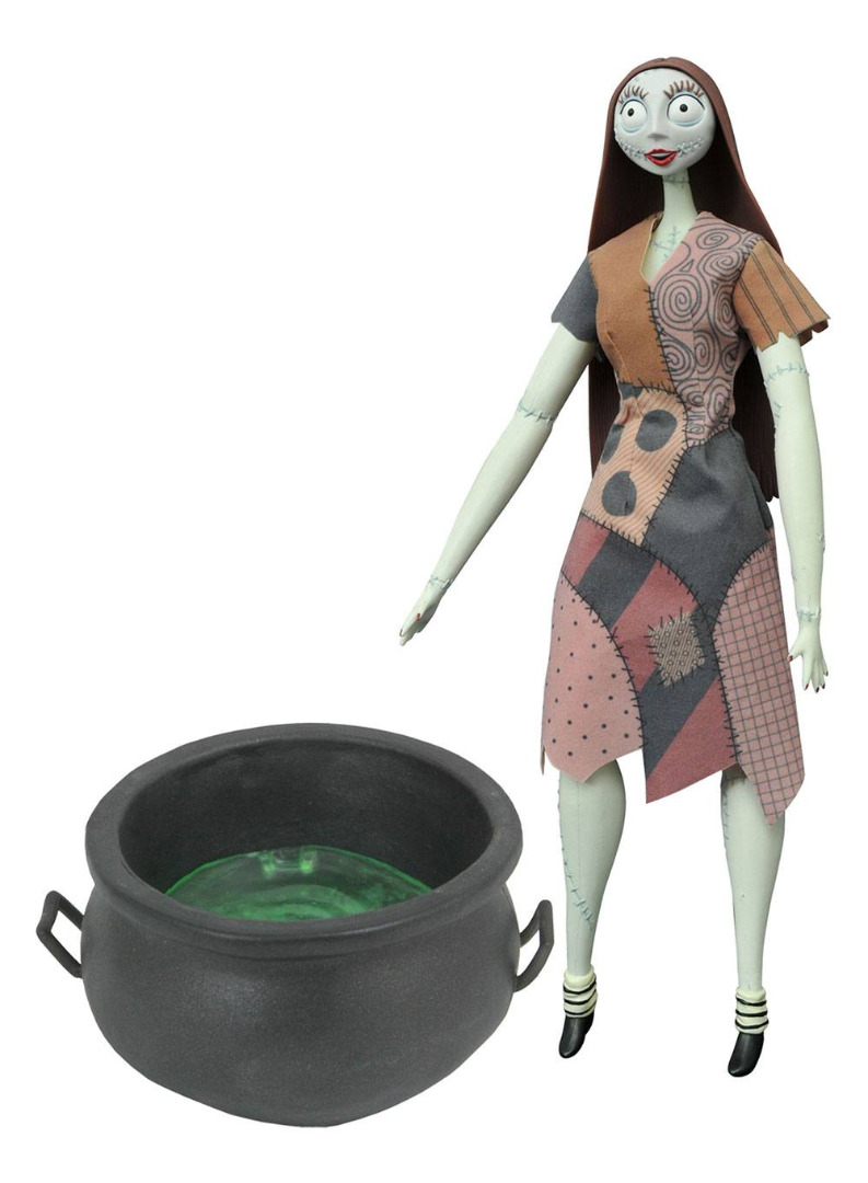 Nightmare before Christmas Deluxe Coffin Doll Cauldron Sally 36 cm