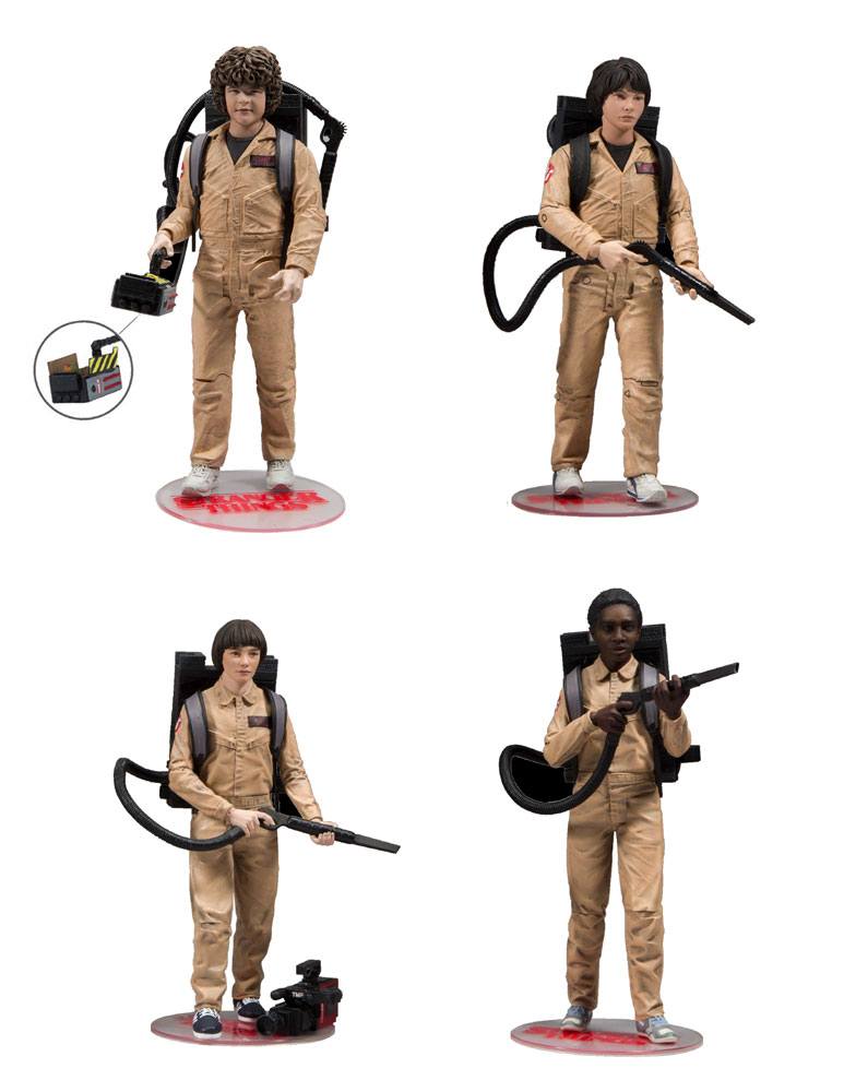 Stranger Things Action Figure 4-Pack Ghostbusters 15 cm
