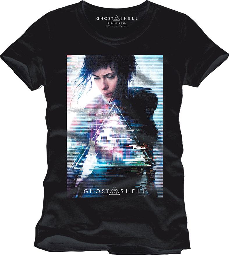 T-Shirt Ghost in the Shell Major Tamanho S
