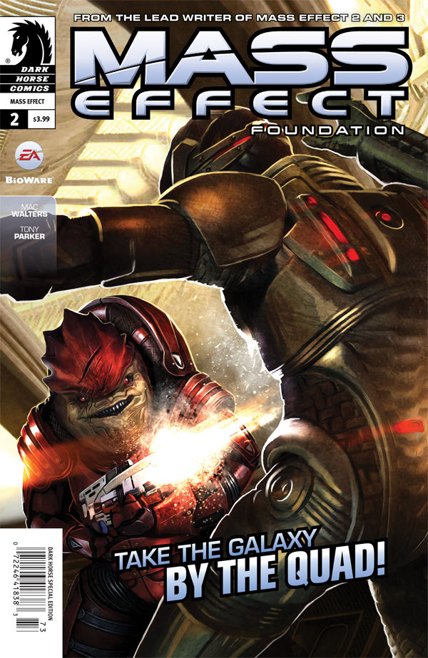 Dark Horse Comics - Mass Effect Foundation #2 (Oferta de Capa Protectora)