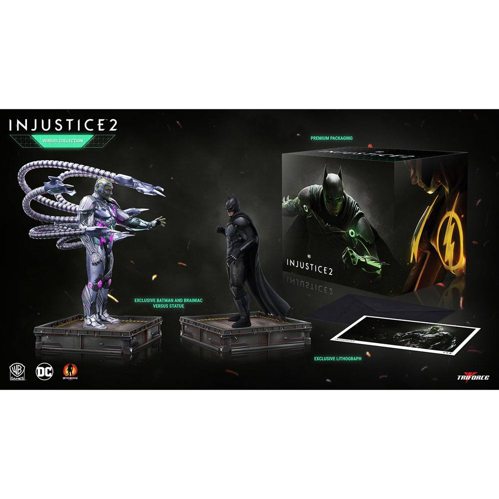 Injustice 2 The Versus Collection PVC Statues 23-28 cm