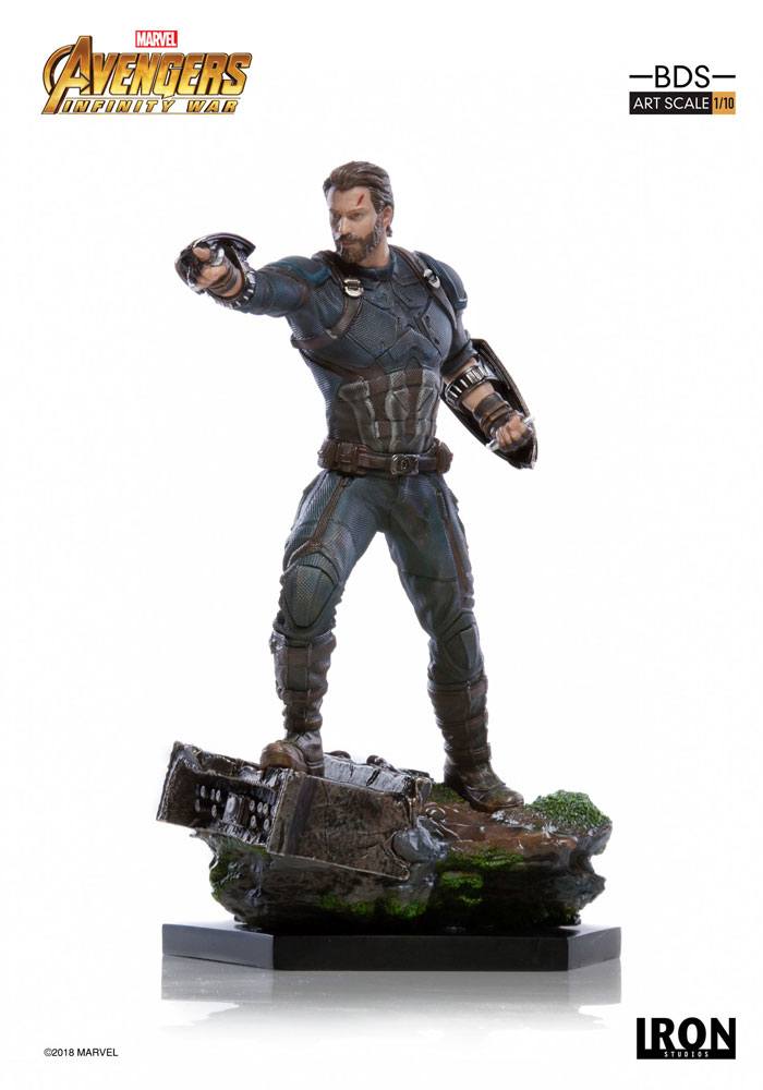 Avengers Infinity War BDS Art Scale Statue 1/10 Captain America 23 cm