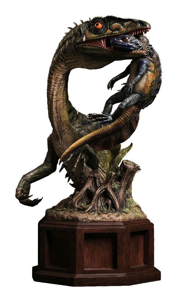 Museum Collection Series Statue Coelophysis Green Ver. 42 cm