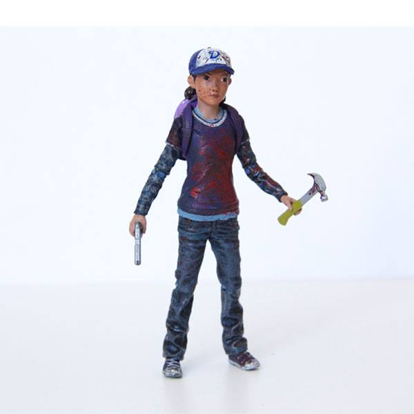 The Walking Dead Action Figure Clementine (Bloody) 9 cm