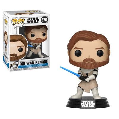 Star Wars Clone Wars POP! Vinyl Bobble-Head Obi Wan Kenobi 10 cm