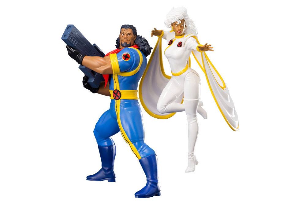 Marvel Universe ARTFX+ Statue 1/10 2-Pack Bishop & Storm (X-Men '92) 20 cm