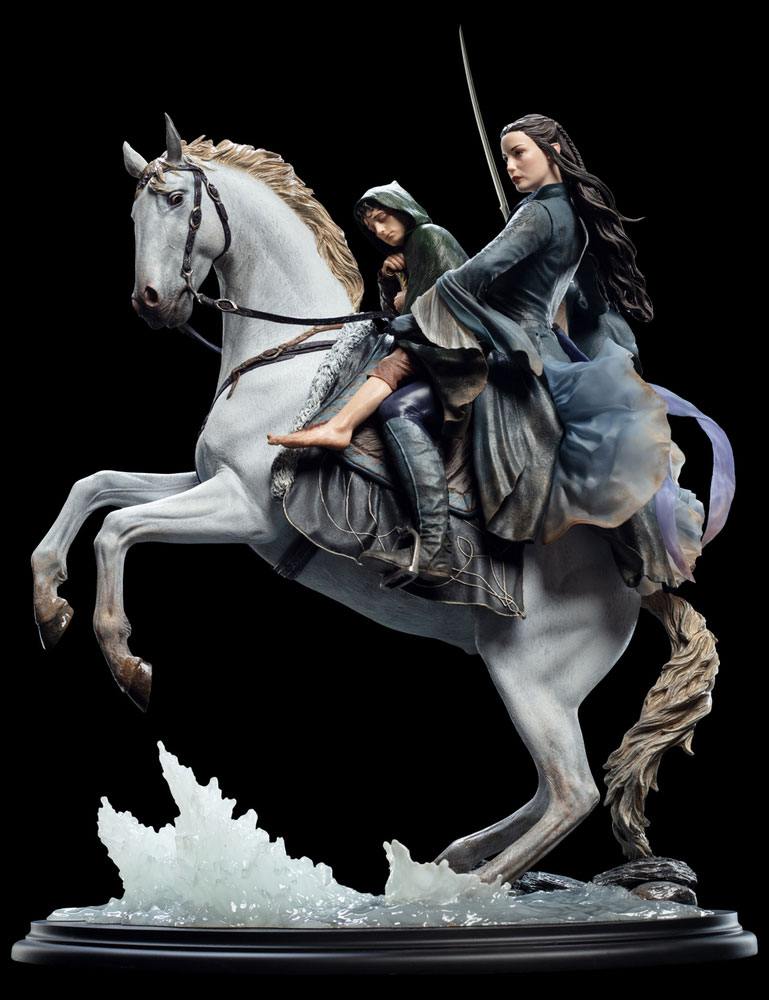 Lord of the Rings Statue 1/6 Arwen & Frodo on Asfaloth 40 cm