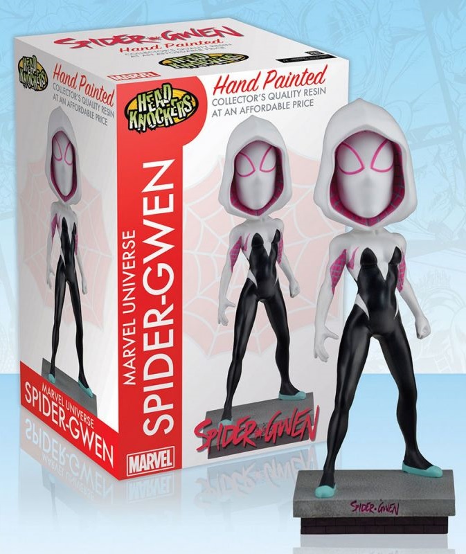 Marvel: Head Knocker - Spider-Gwen Classic Masked 20 cm