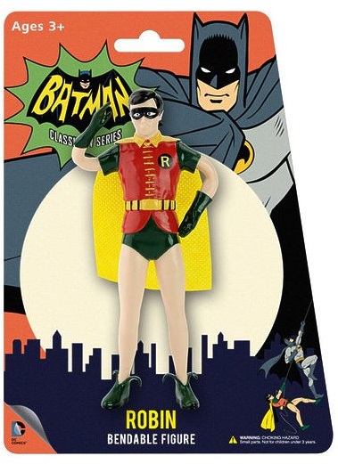 DC Comics: Robin 1966 Bendable Figure 14 cm