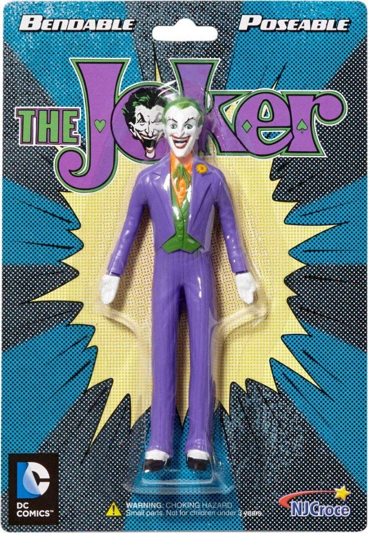 DC Comics: The Joker Classic Bendable Figure 14 cm