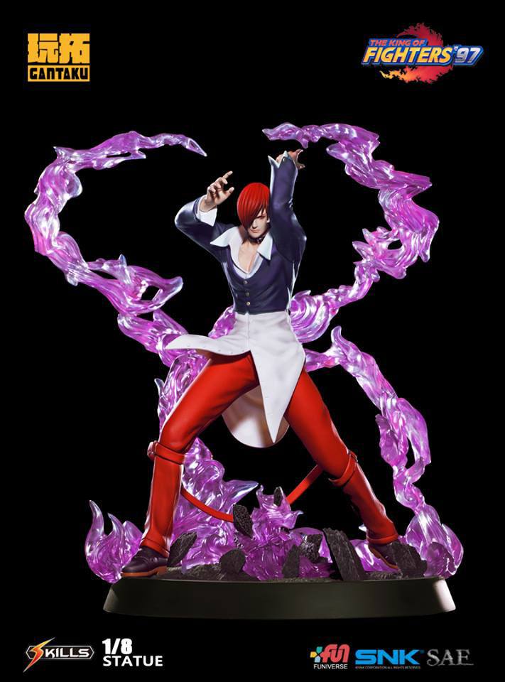 The King of Fighters '97 Statue 1/8 Iori Yagami 26 cm