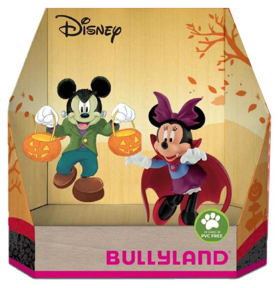Disney Gift Box with 2 Figures Micky Halloween 8 - 10 cm