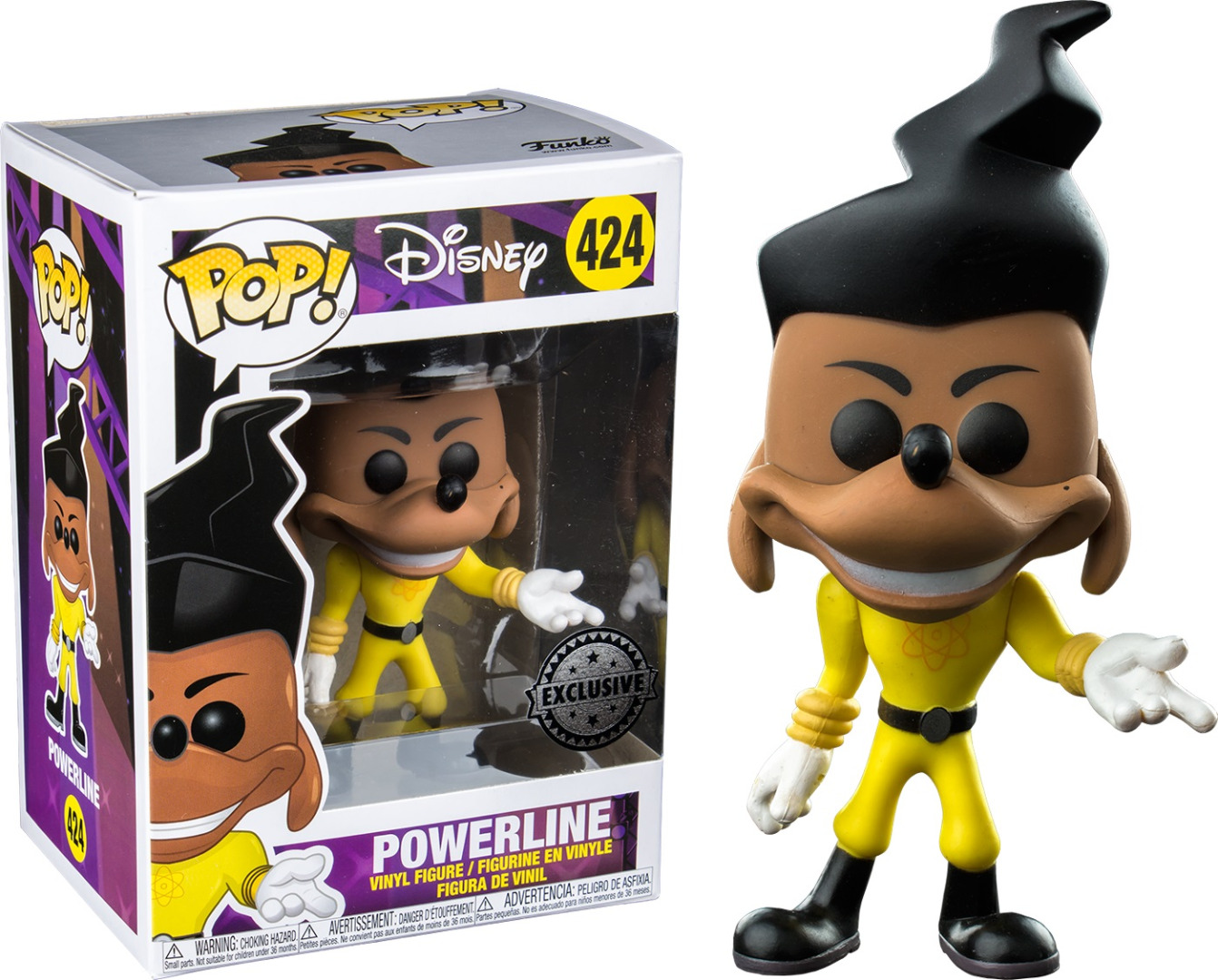 POP! Disney: A Goofy Movie - Powerline Exclusive Edition 10 cm