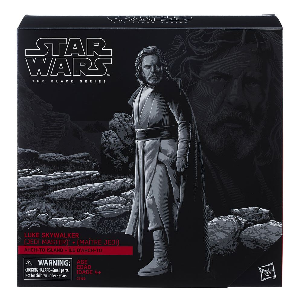 Star Wars Episode VII Black Series Deluxe Action Figure 2017 Luke Skywalker