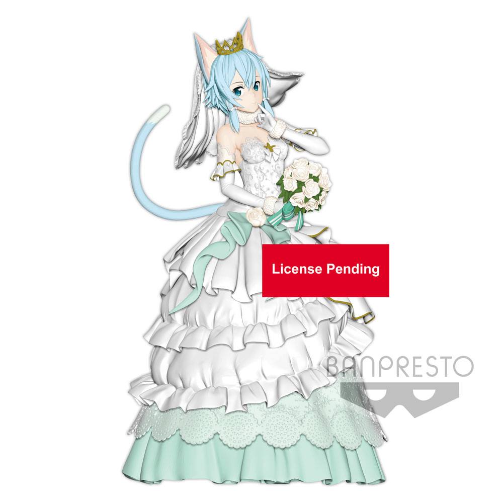 Sword Art Online Code Register EXQ Figure Wedding Sinon 21 cm