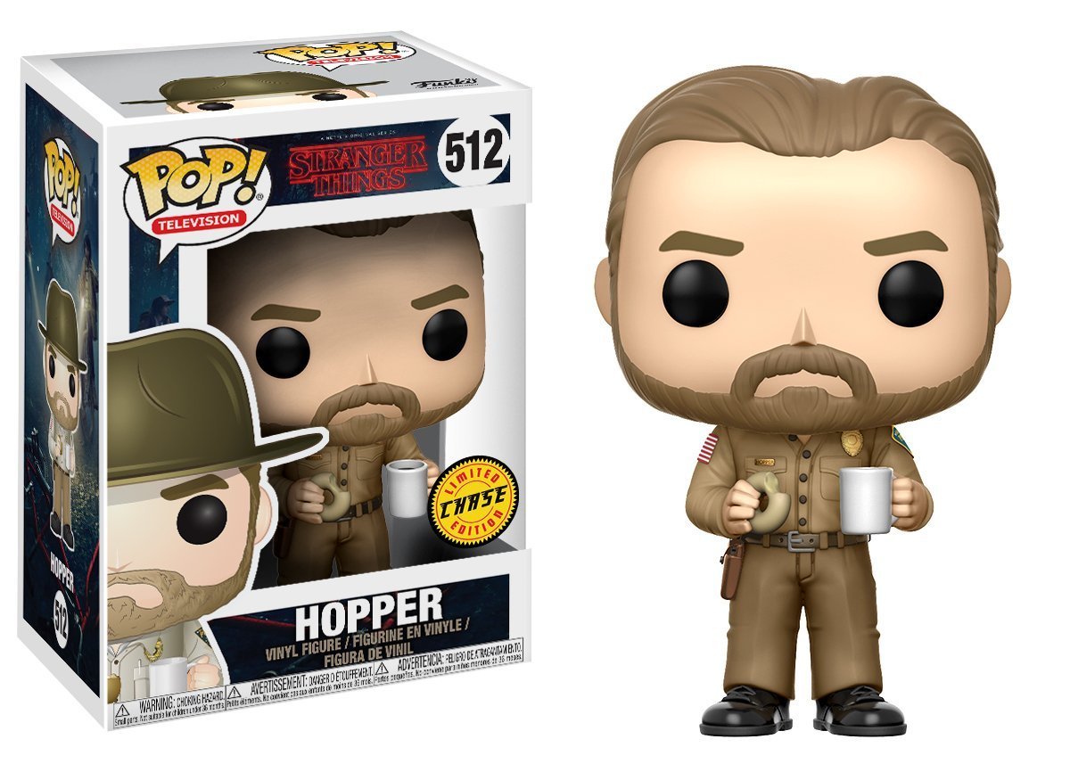 Pop! TV: Stranger Things - Hopper Chase Vinyl Figure 10 cm